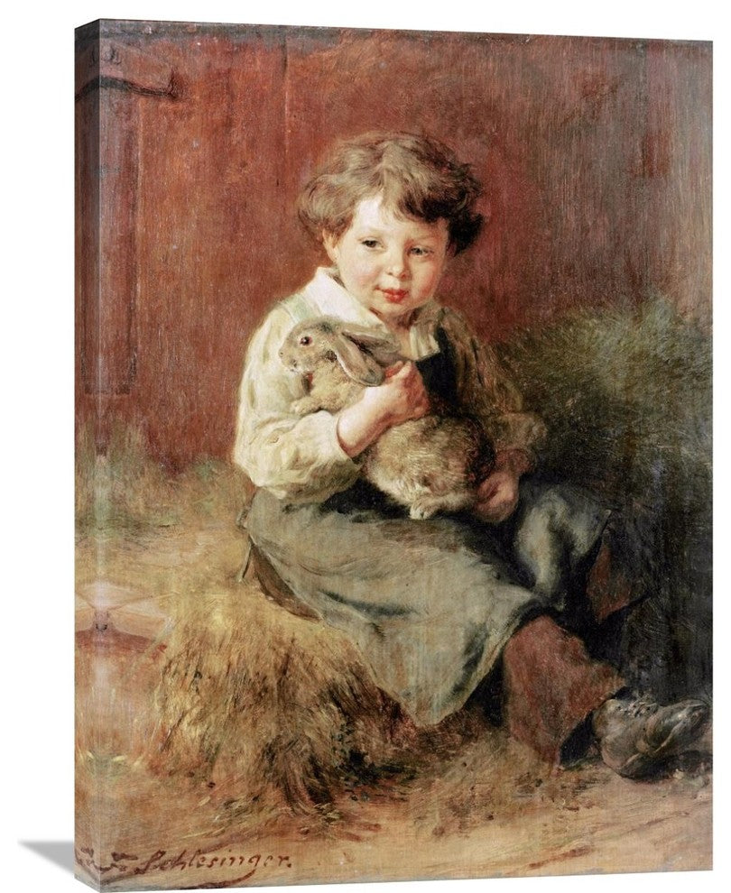 "The Pet Rabbit" Artwork, 21" x 30"
