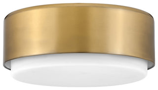 Hinkley Cedric Small Flush Mount, Lacquered Brass