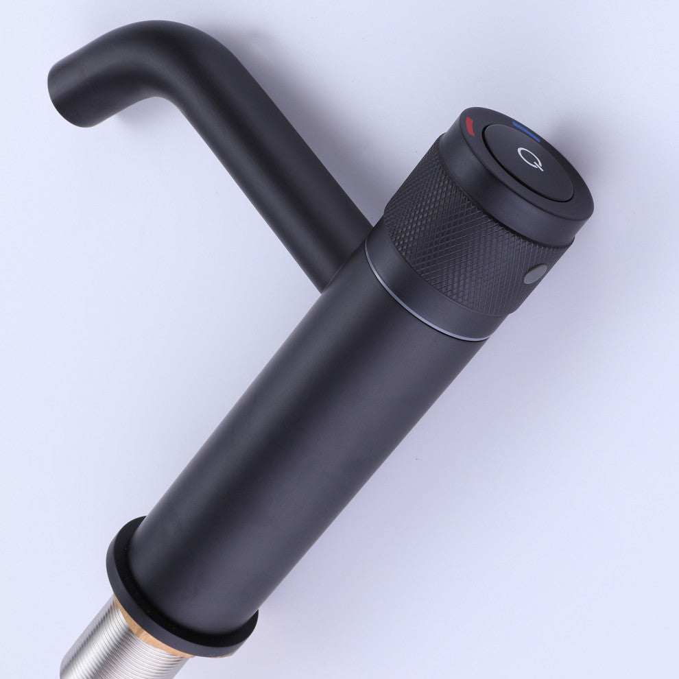 Deck Mounted Single Hole Bathroom Faucet