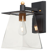 Maxim 10313 Chalet 1 Light 13" Tall LED Outdoor Wall Sconce - Bronze / Gold /