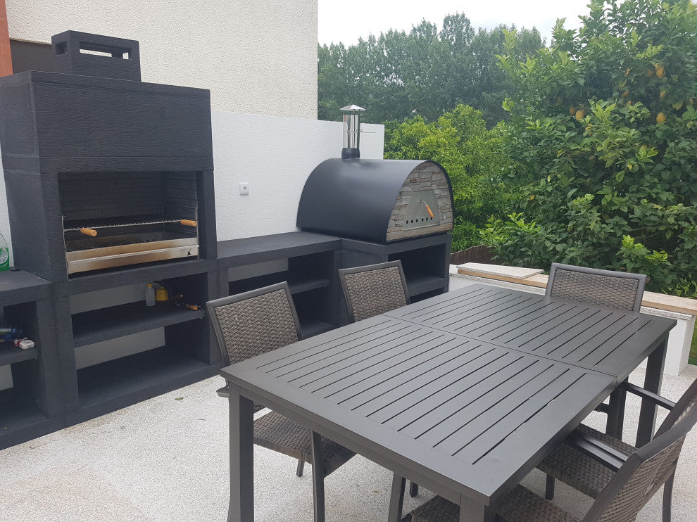 Maximus Prime Arena Portable Pizza Oven Black