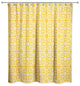 Yellow Tile 71x74 Shower Curtain