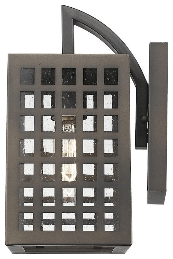 Letzel 1-Light Oil-Rubbed Bronze Wall Light
