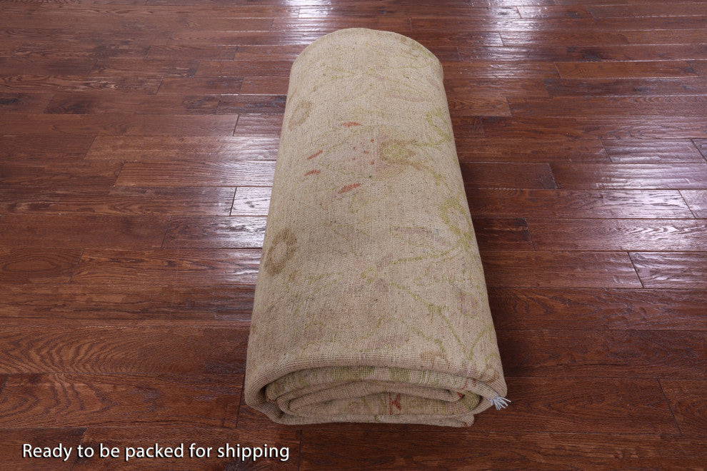 Overdyed Full Pile Hand-Knotted Wool Rug 10' 1" X 14' 0" - WR1602