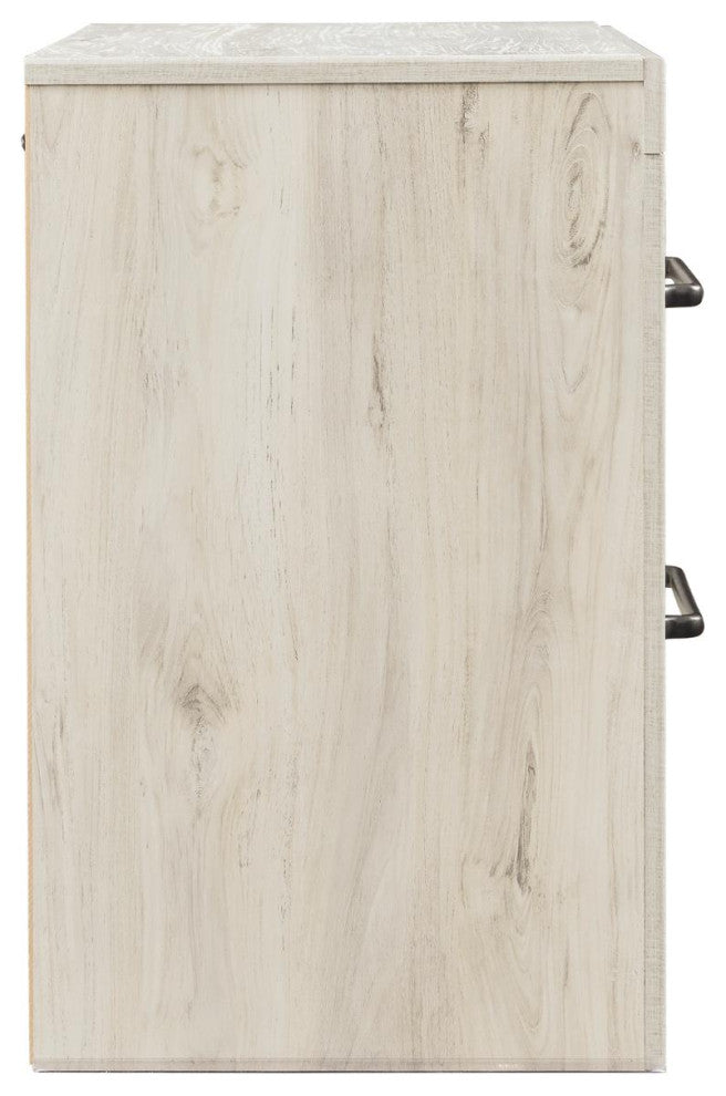Cambeck Whitewash Two Drawer Nightstand