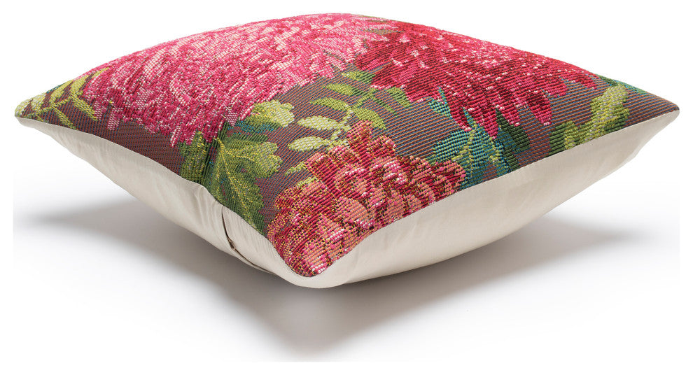 Marina Mums Indoor/Outdoor Pillow Fuchsia 18"x18"