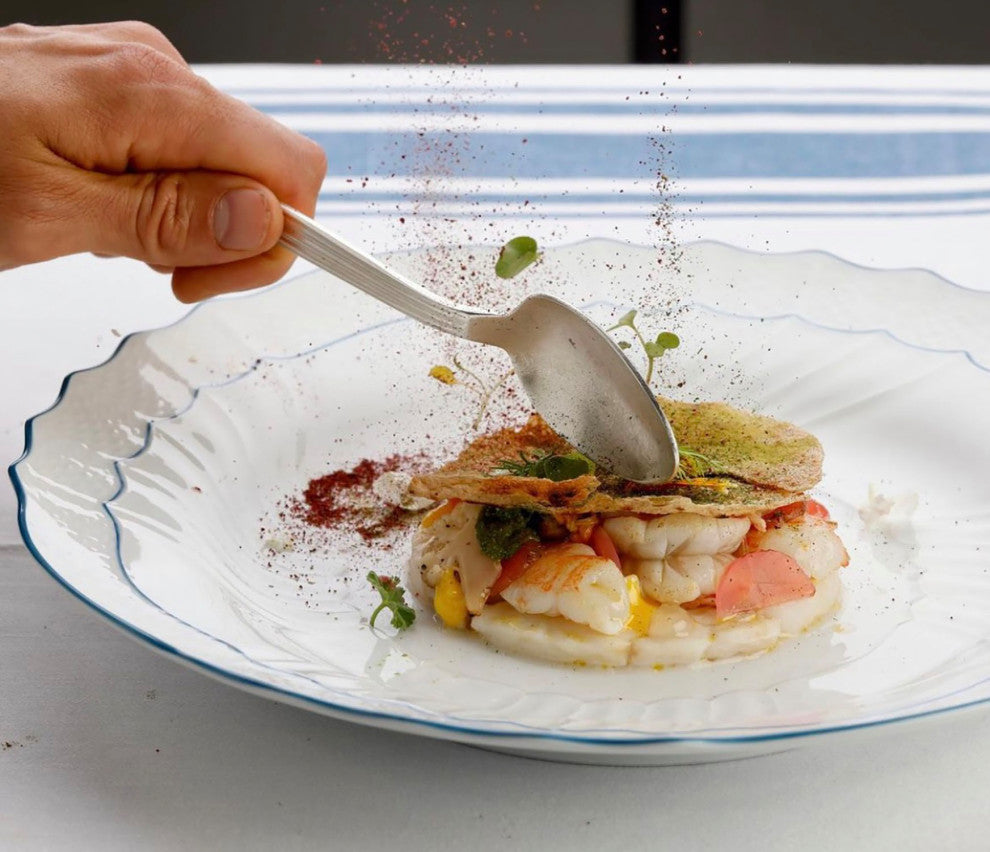 Sole Serving Set -Mirror, 3 Pcs.