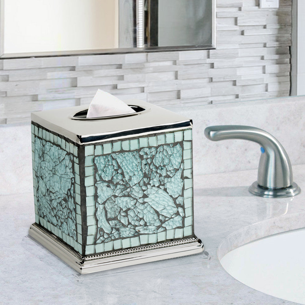 nu steel Iceberg Aqua Boutique Tissue