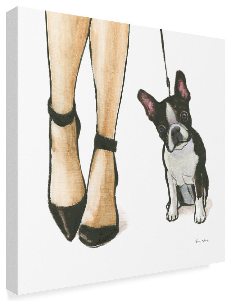 Emily Adams 'Furry Fashion Friends Ii' Canvas Art, 18"x18"