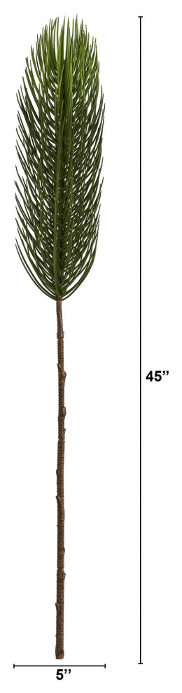 Nearly Natural 45ï¿½ Pine Artificial Flower (Set of 3)