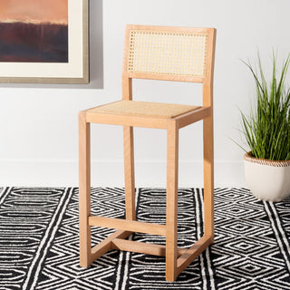 Safavieh Seika Rattan Counter Stool, Natural