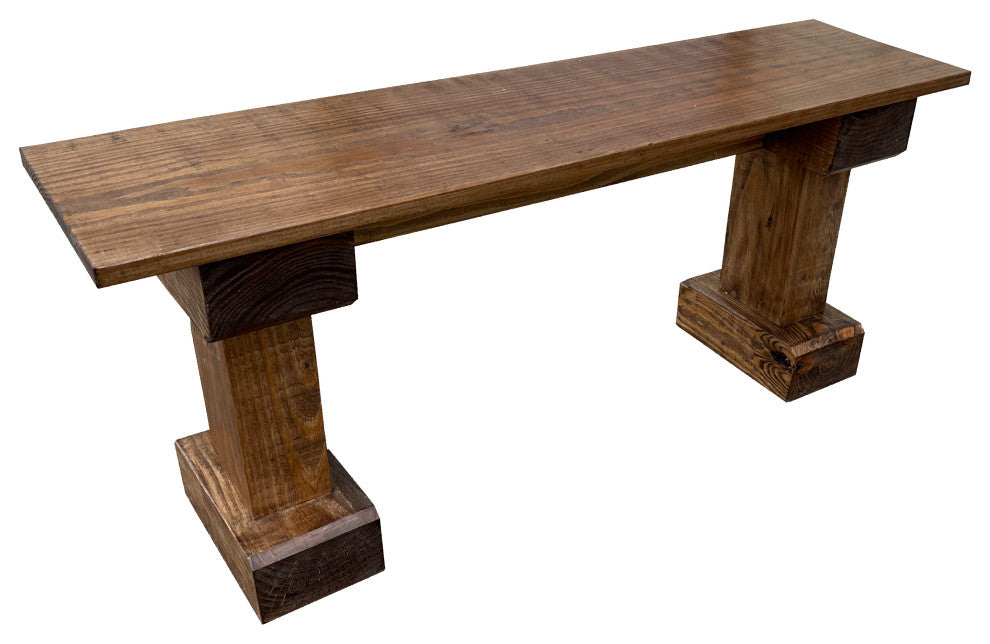 Special Walnut Wyoming Bench, 72 Inches