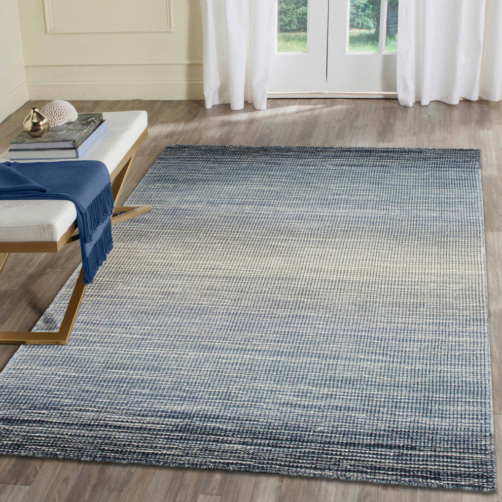 Aruba Ombre Indoor Rug, Denim, 8'3"x11'6"