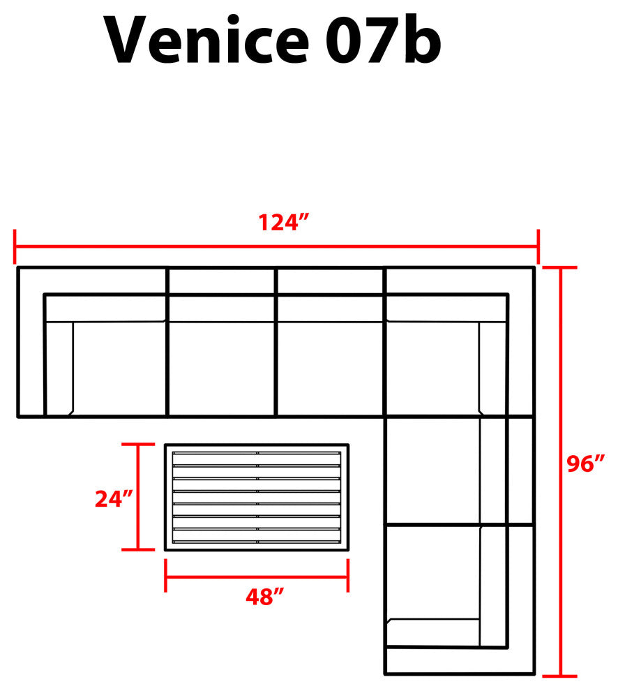 Venice 7 Piece Outdoor Wicker Patio Furniture Set 07b
