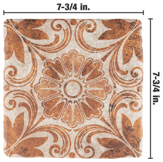 Costa Arena Decor Dahlia Ceramic Floor and Wall Tile