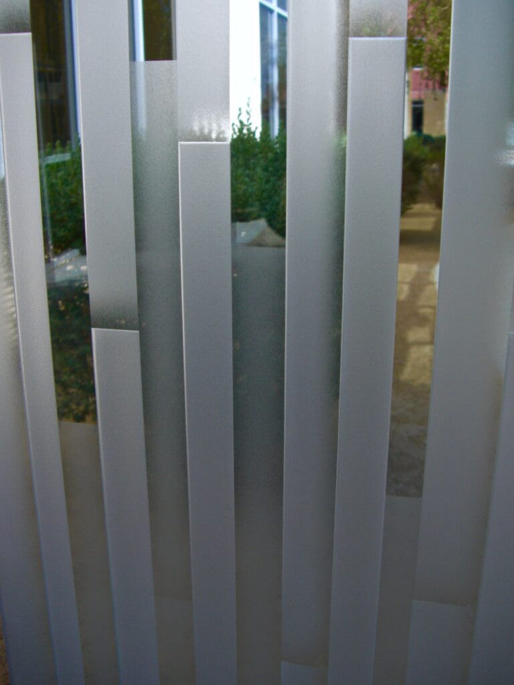 Interior Prehung Door or Interior Slab Door - Mosaics - Primed - 24" x 96" -...