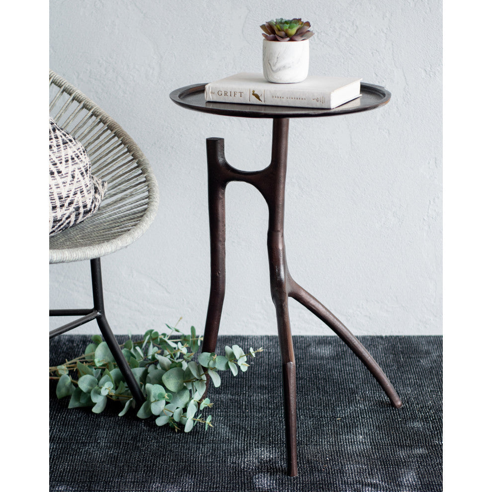 Maadi Bronze End Table