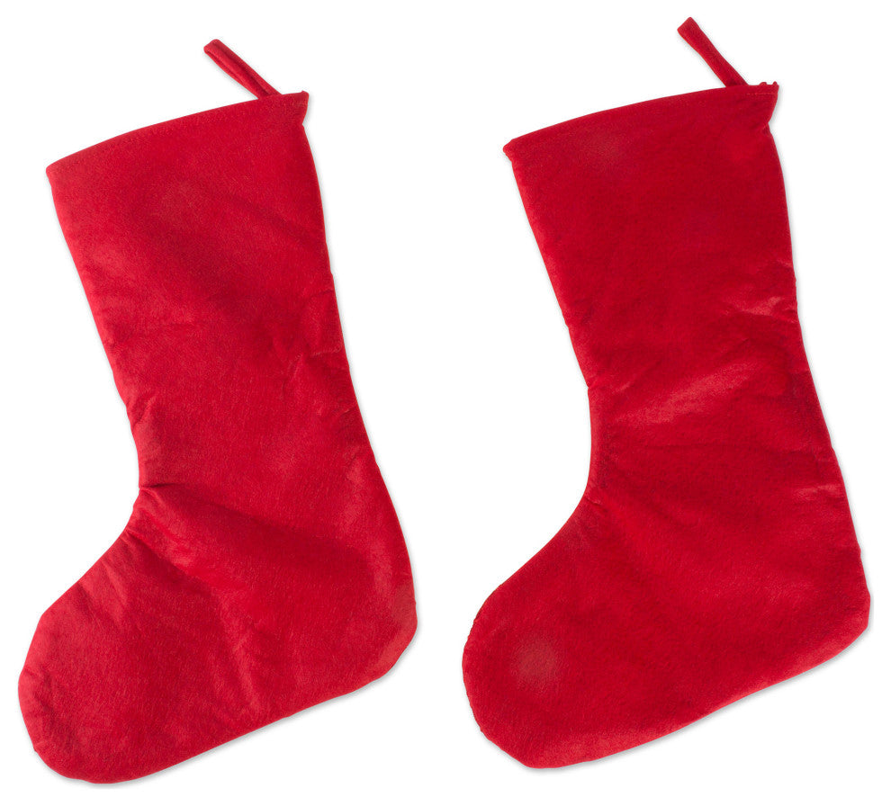 Santa''S Holiday Stocking, Set Of 2