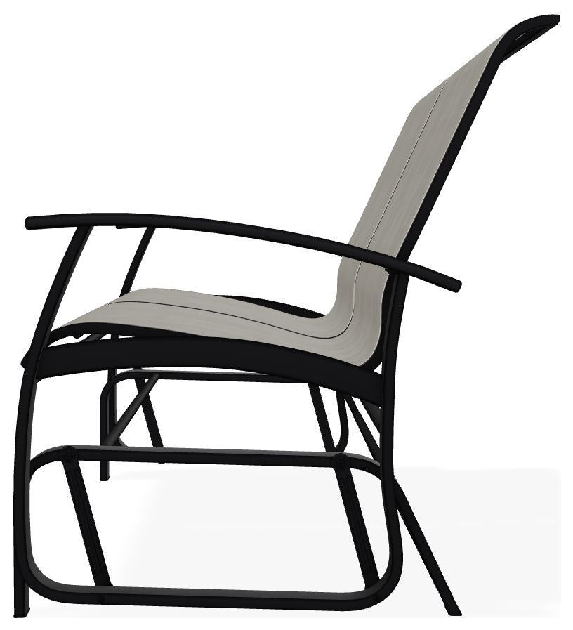 Belle Isle Sling 2-Seat Glider, Smoke/Black
