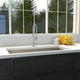 ZLINE Undermount Single Bowl Sink in Stainless Steel with Bottom Grid
