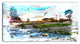 "Abstract Washington Monument" Canvas Painting