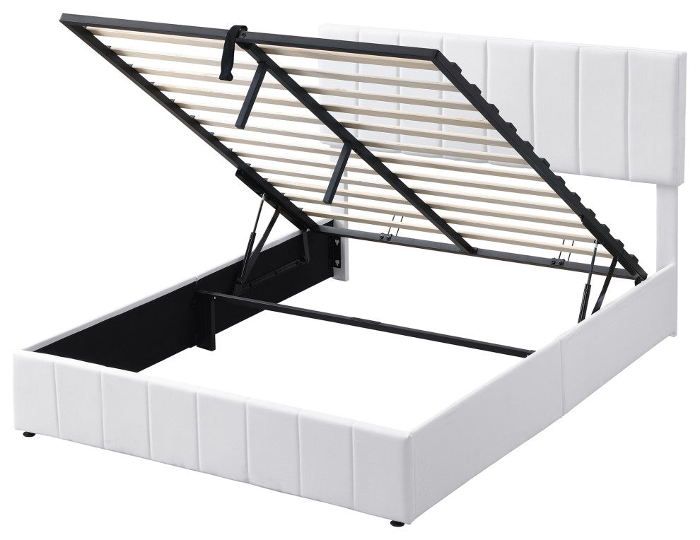 Gewnee Queen size Upholstered Platform bed