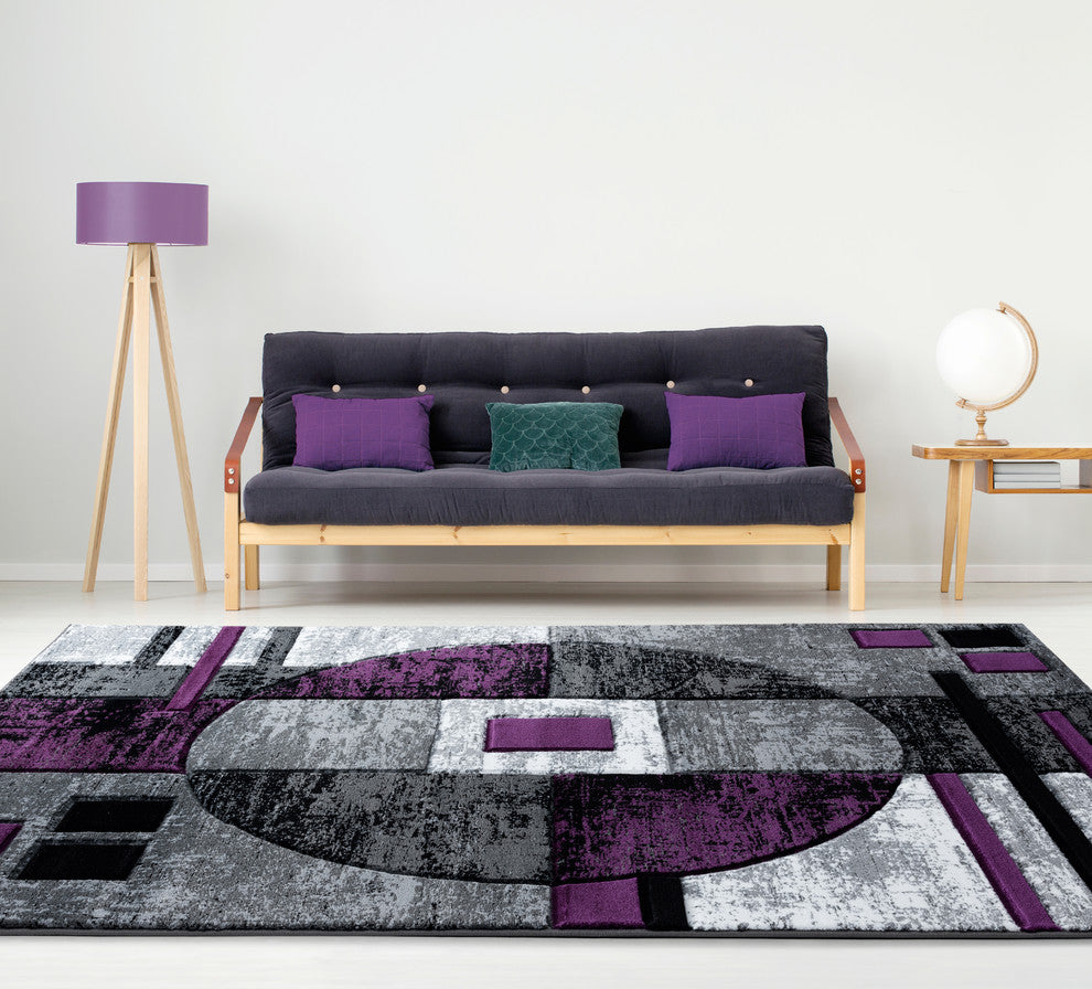 United Weavers Bristol Epsilon Plum Area Rug 5'3x7'6