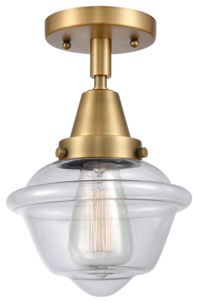 INNOVATIONS LIGHTING 447-1C-BB-G532 Small Oxford Flush Mount