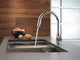 Delta Trinsic Single Handle Pull-Down Kitchen Faucet, Polished Chrome