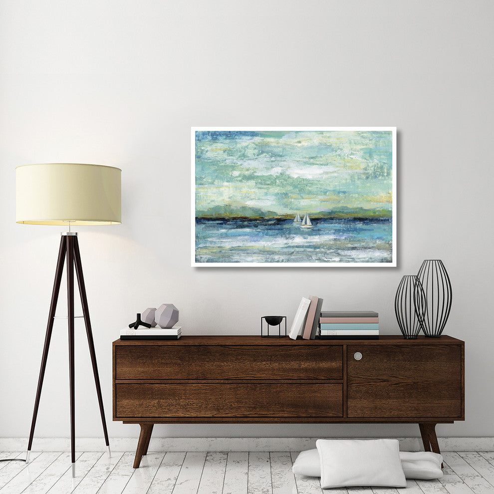 "Calm Lake" Digital Paper Print by Silvia Vassileva, 50"x34"