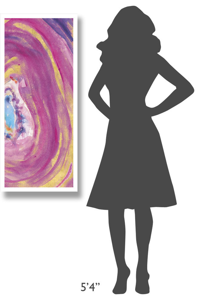 "Rarity VI" Digital Paper Print by Sue Schlabach, 18"x42"
