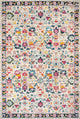 Modern Persian Boho Floral Beige/Multi 4 ft. x 6 ft. Area Rug