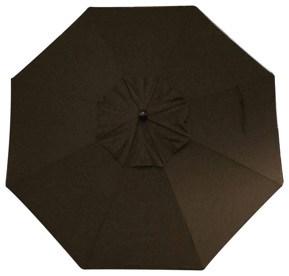 9' Market Umbrella, Chocolate, Counter Height