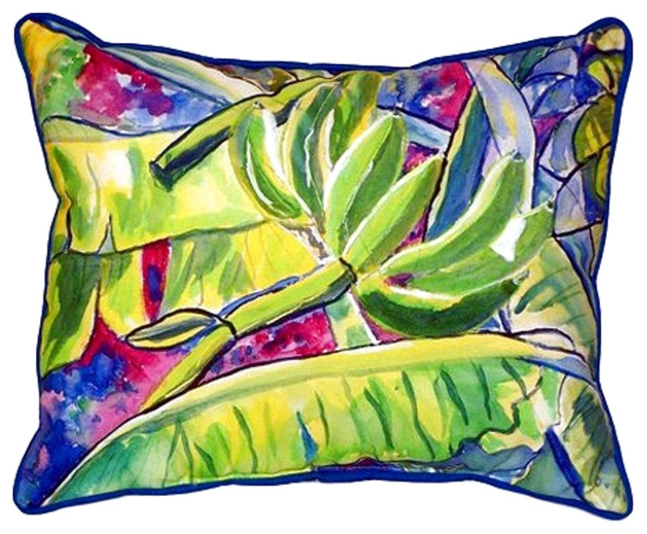 Bananas Extra Large Zippered Pillow 20x24
