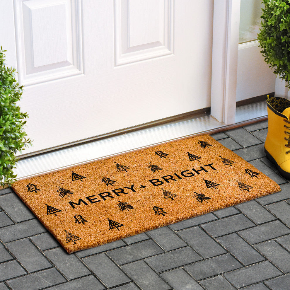 Calloway Mills Merry Tree Farm Doormat, 36x72
