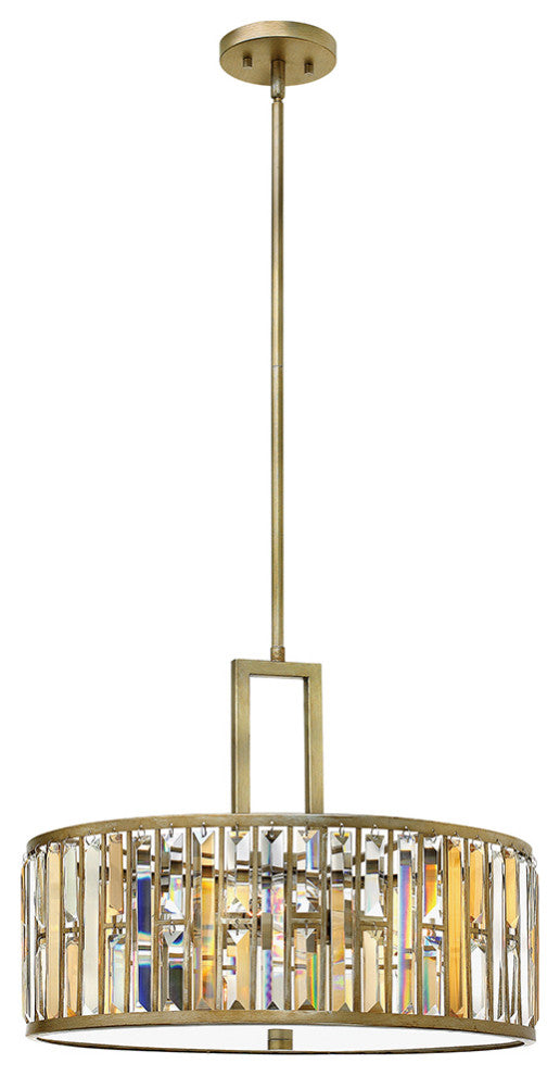 Fredrick Ramond Gemma Small Drum, Silver Leaf*