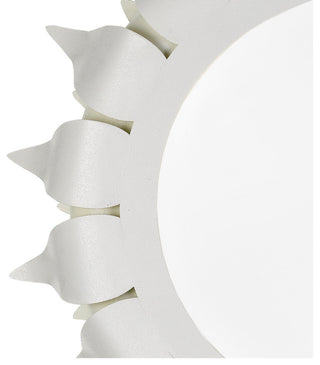 Crystorama 510-MT, 3-Light Ceiling Mount, Matte White