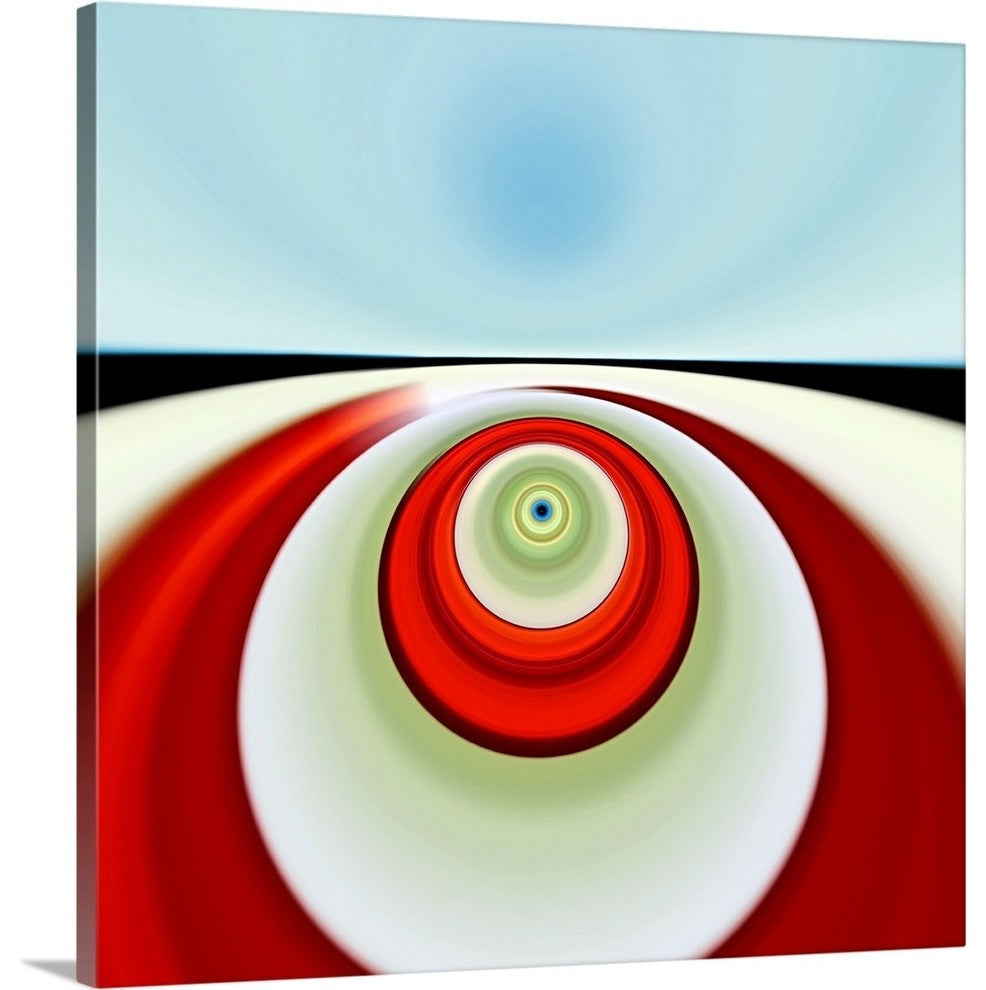 "Here Comes the Sun" Wrapped Canvas Art Print, 20"x20"x1.5"