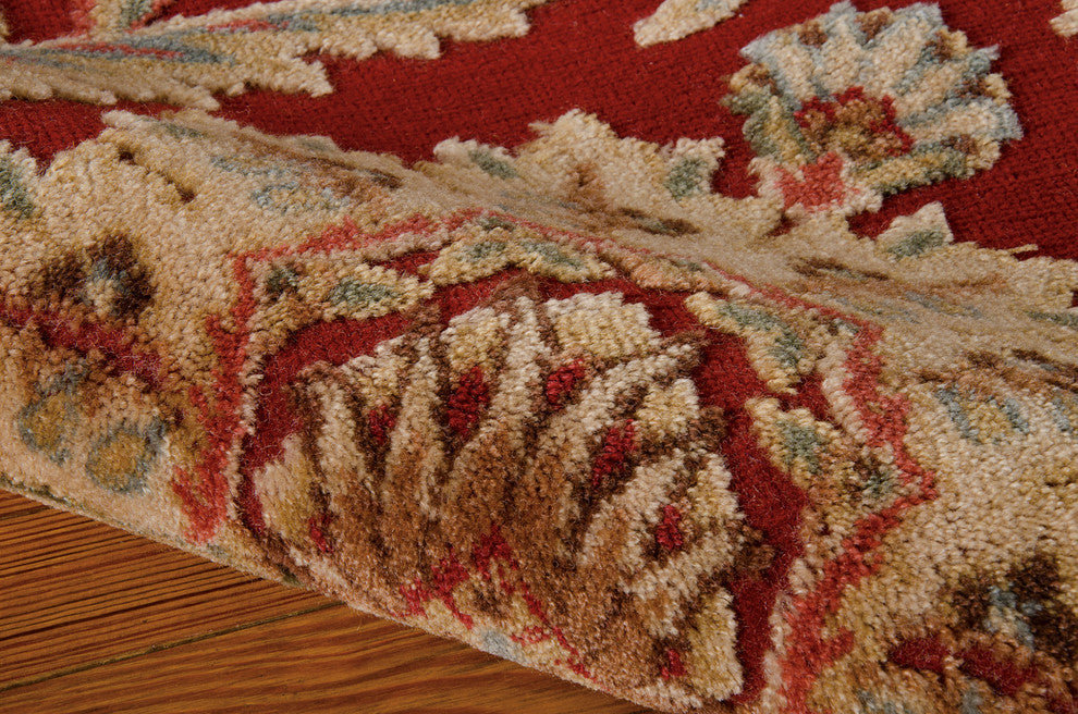 Nourison GRAPHIC ILLUSIONS 221 RED RUG