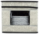 Dessert Plate Dish Storage, Damask, Damask