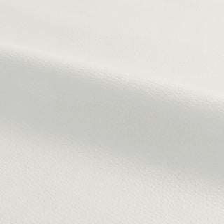 Round Swivel Faux Leather Vanity Stool, White, Standard