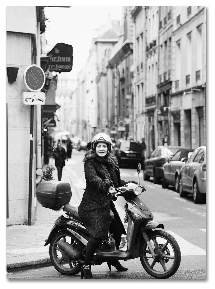 'Lady in Paris' Canvas Art by Preston