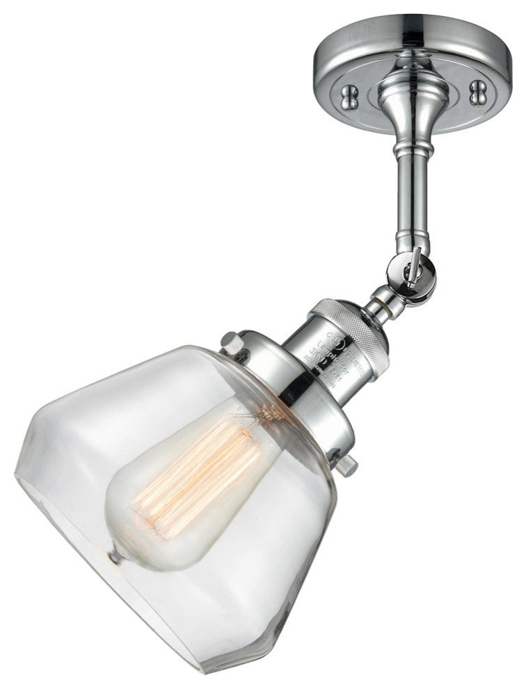 Innovations Lighting 201F-Pc-G172 1 Light Semi-Flush Mount