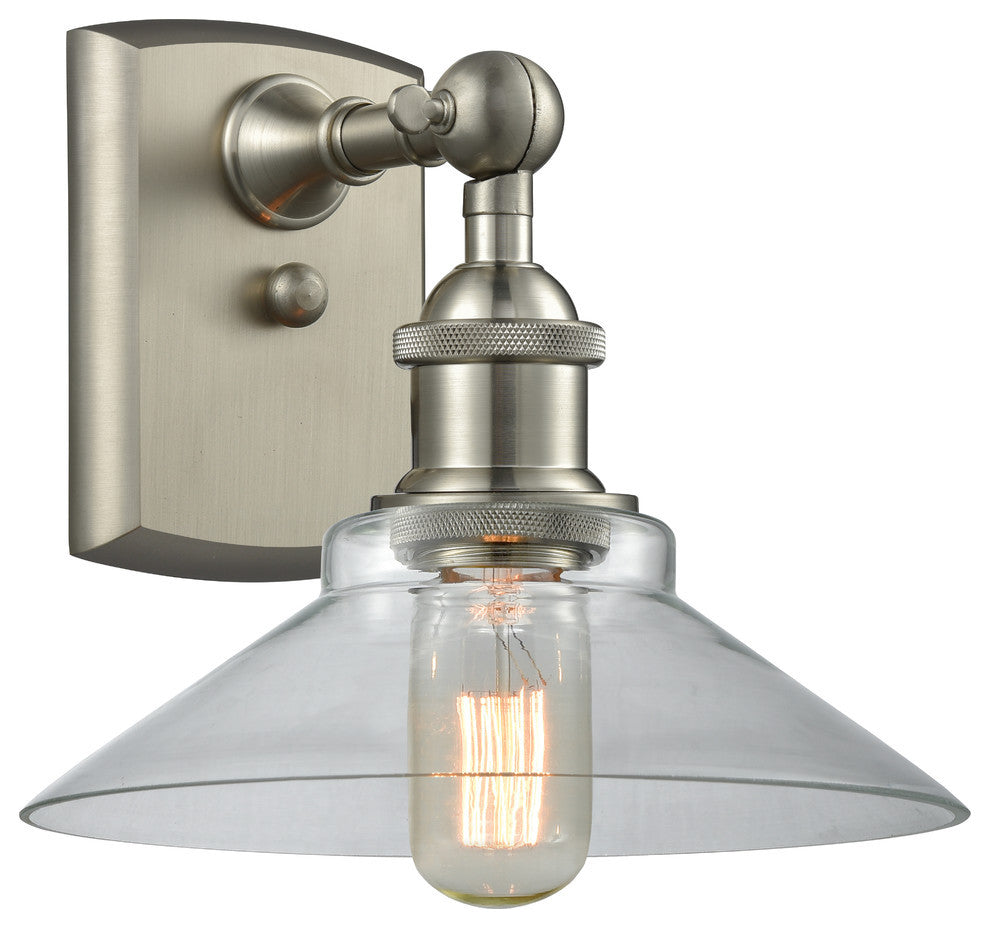 Orwell 1-Light Sconce, Brushed Satin Nickel