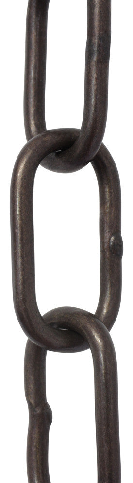 RCH Hardware Brass Standard Link Chandelier Chain, 3', Bronze, W40