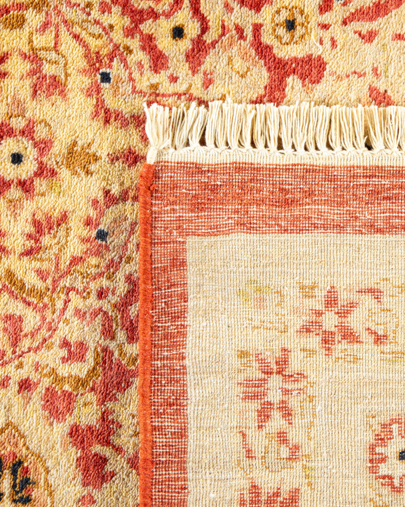 Mogul, One-of-a-Kind Hand-Knotted Area Rug Orange, 9' 3" x 12' 2"