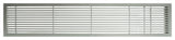 AG20 Series 4"x 30" Right Door Solid Aluminum Fixed Bar, Brushed Satin