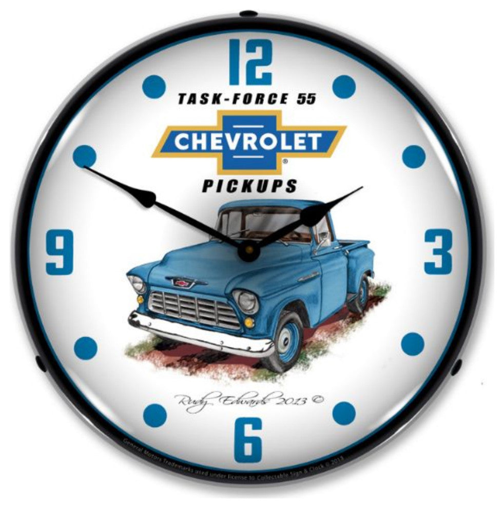 GMRE1305441 1955 Chevrolet Truck Clock