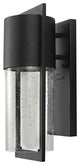 Hinkley Shelter Small Wall Mount Lantern, Black