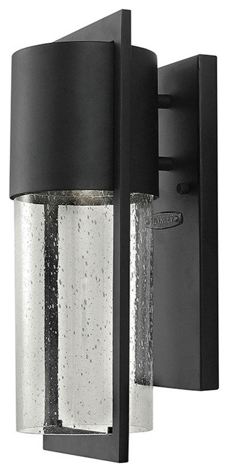 Hinkley Shelter Small Wall Mount Lantern, Black